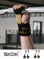 Heavy Duty Weightlifting Straps with Silicone Grip - Padded Wrist Support for Deadlifts & Strength Training