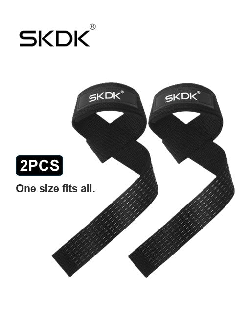 Weightlifting Wrist Wraps 2-Pack | Thickened Elastic Foam Support | Non-Slip Silicone | Polyester Breathable for Gym, Powerlifting & Fitness