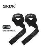 Weightlifting Wrist Wraps 2-Pack | Thickened Elastic Foam Support | Non-Slip Silicone | Polyester Breathable for Gym, Powerlifting & Fitness