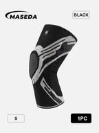 Breathable Knee Support Sleeve – Elastic Crisscross Straps for Sports Stability & Joint Protection