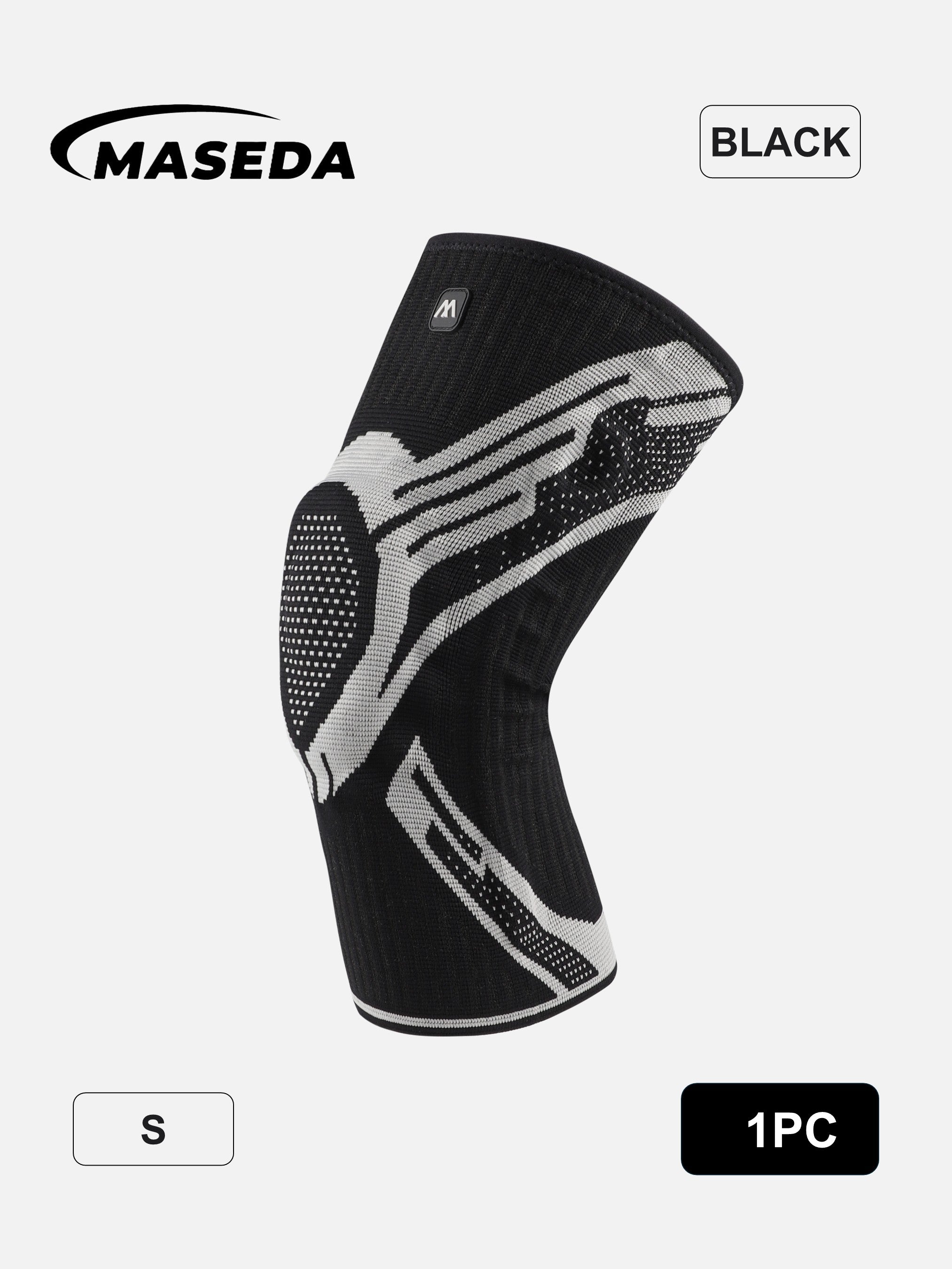 Breathable Knee Support Sleeve – Elastic Crisscross Straps for Sports Stability & Joint Protection