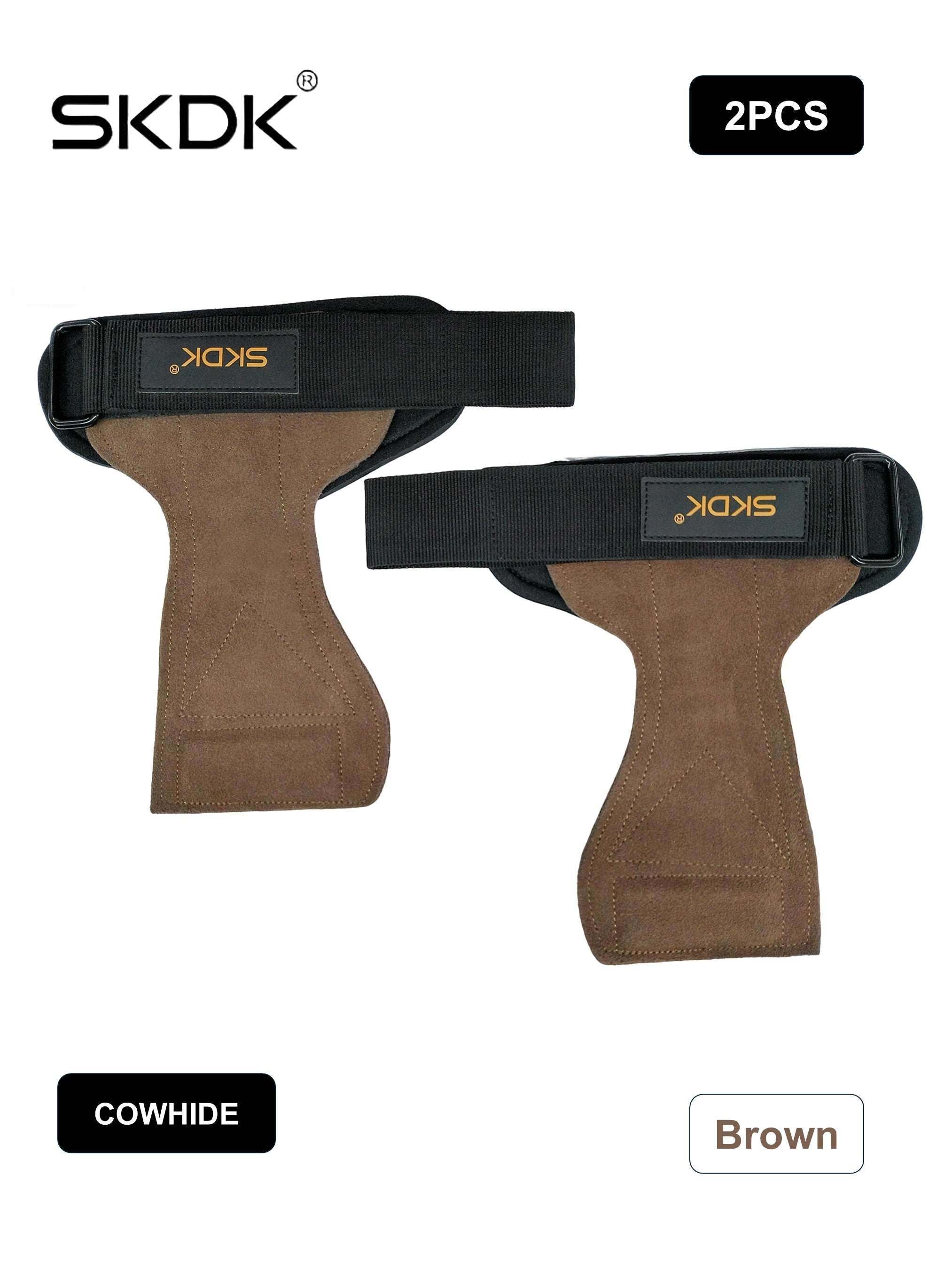 Premium Weightlifting Grips with Wrist Support | 3mm Anti-Slip Microfiber Workout Gloves