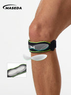 Patella Tendon Knee Strap - Adjustable Support Brace with Silicone Pad for Running & Sports