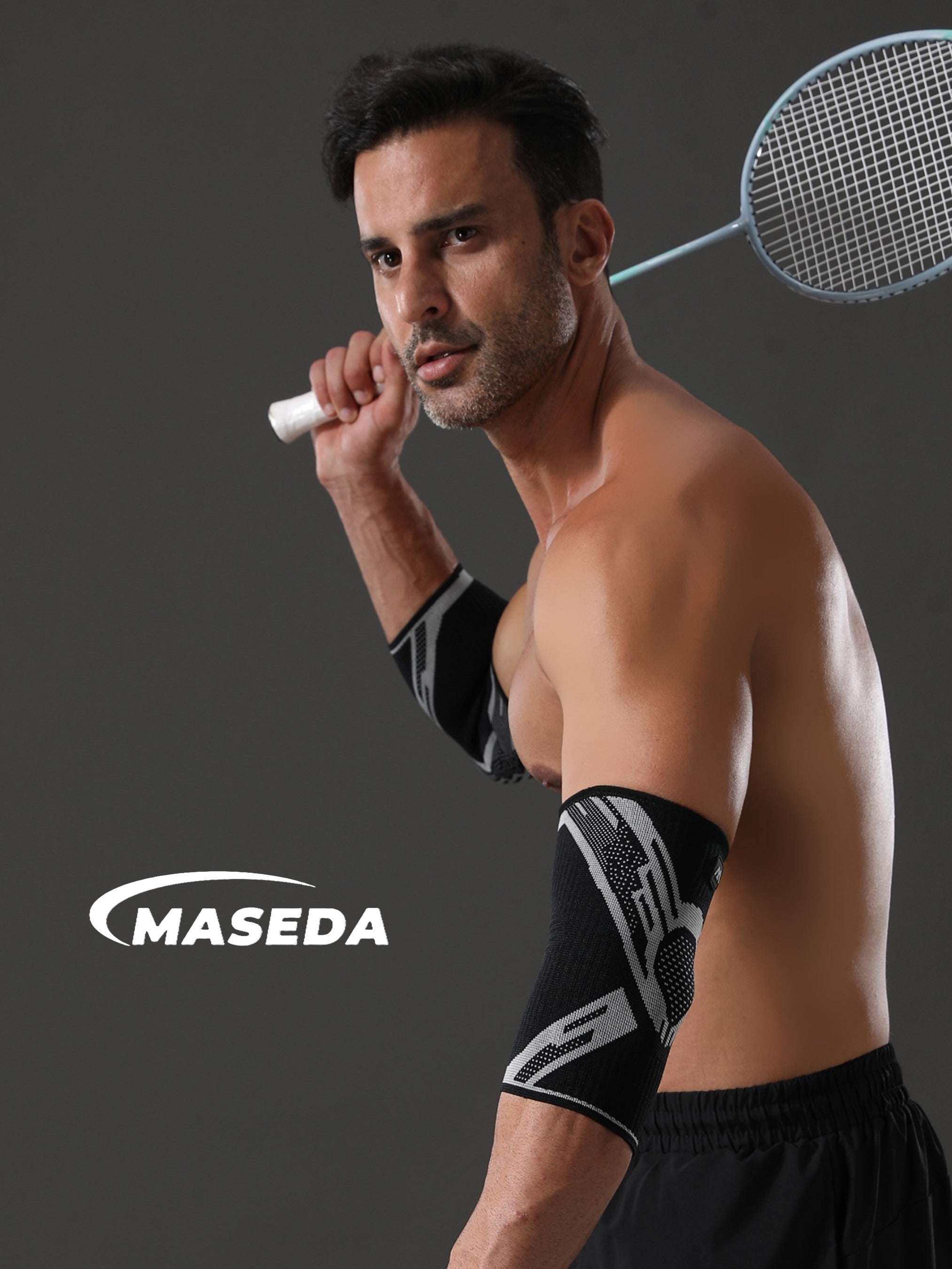 3D Knitted Elbow Compression Sleeve – Breathable Elastic Support Brace for Sports Protection & Joint Stability