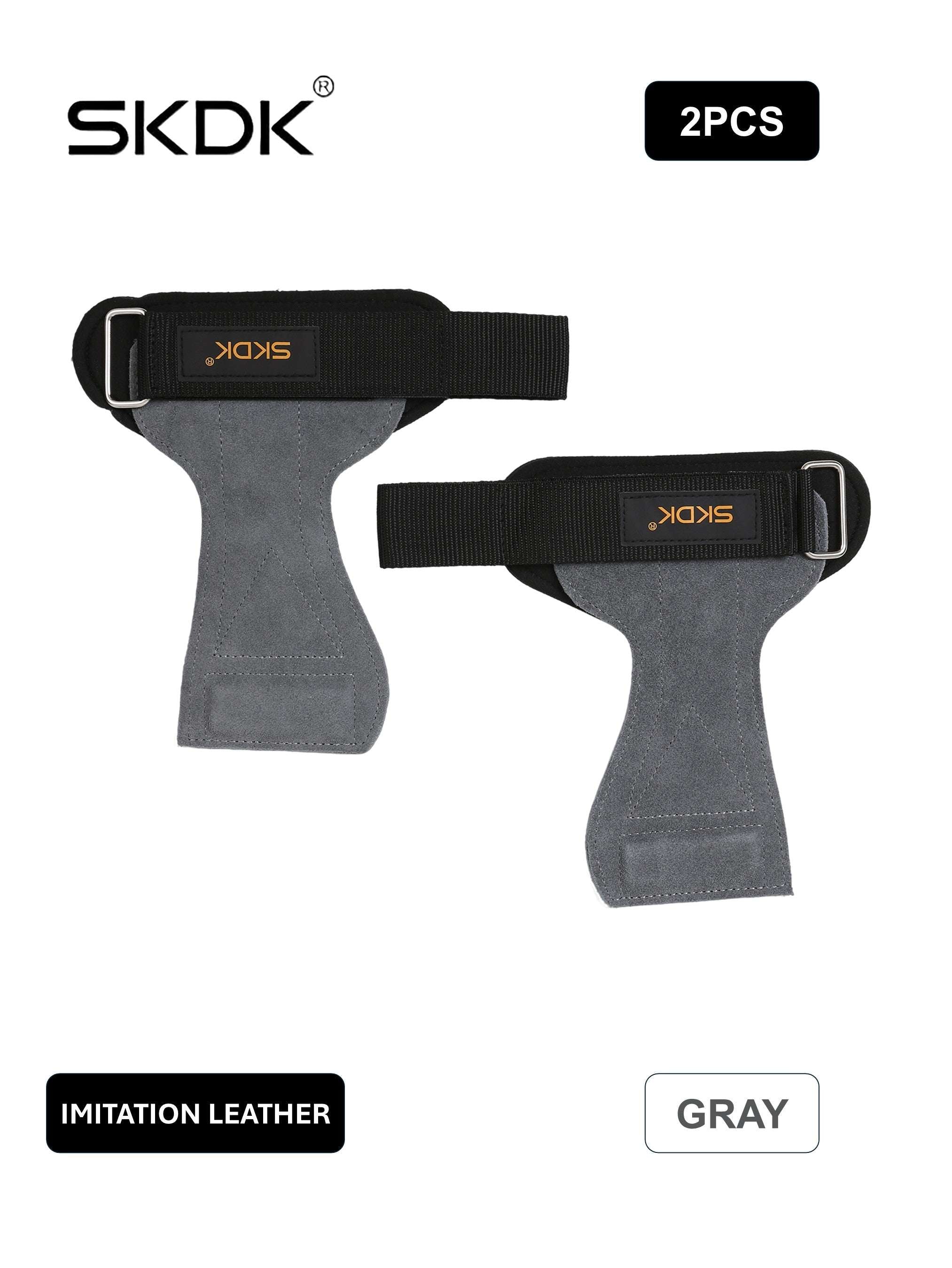 Premium Weightlifting Grips with Wrist Support | 3mm Anti-Slip Microfiber Workout Gloves