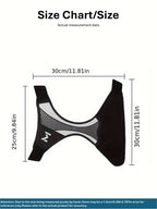 Ultra-Thin Ankle Support Brace – Fashionable Honeycomb Print Compression Sleeve – Breathable & Adjustable
