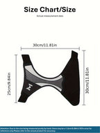 Ultra-Thin Ankle Support Brace – Fashionable Honeycomb Print Compression Sleeve – Breathable & Adjustable