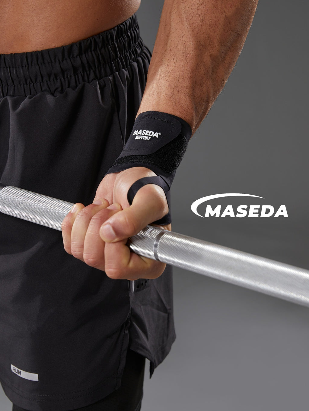Sports Wrist Support Wraps | 0.89mm Ultra-Thin Breathable Fabric | Thumb Stall Design | Strong-Adhesion Velcro for Gym & Fitness